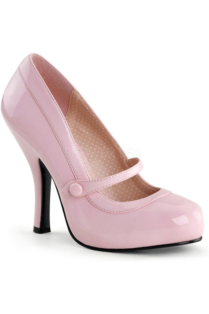 CUTIEPIE-02 Pump | Pink Patent-Pin Up Couture-Pink-Mary Janes-SEXYSHOES.COM