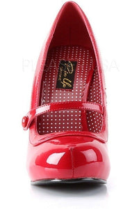 Pin Up Couture CUTIEPIE-02 Pump in Red Patent
