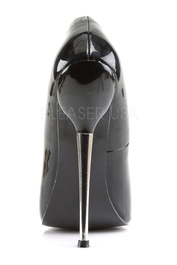 Devious DAGGER-01 Pump in Black Patent
