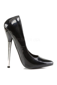 Devious DAGGER-01 Pump in Black Patent