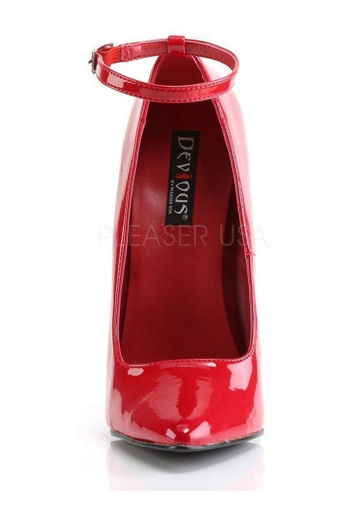 DAGGER-12 Pump | Red Patent-Pumps- Stripper Shoes at SEXYSHOES.COM