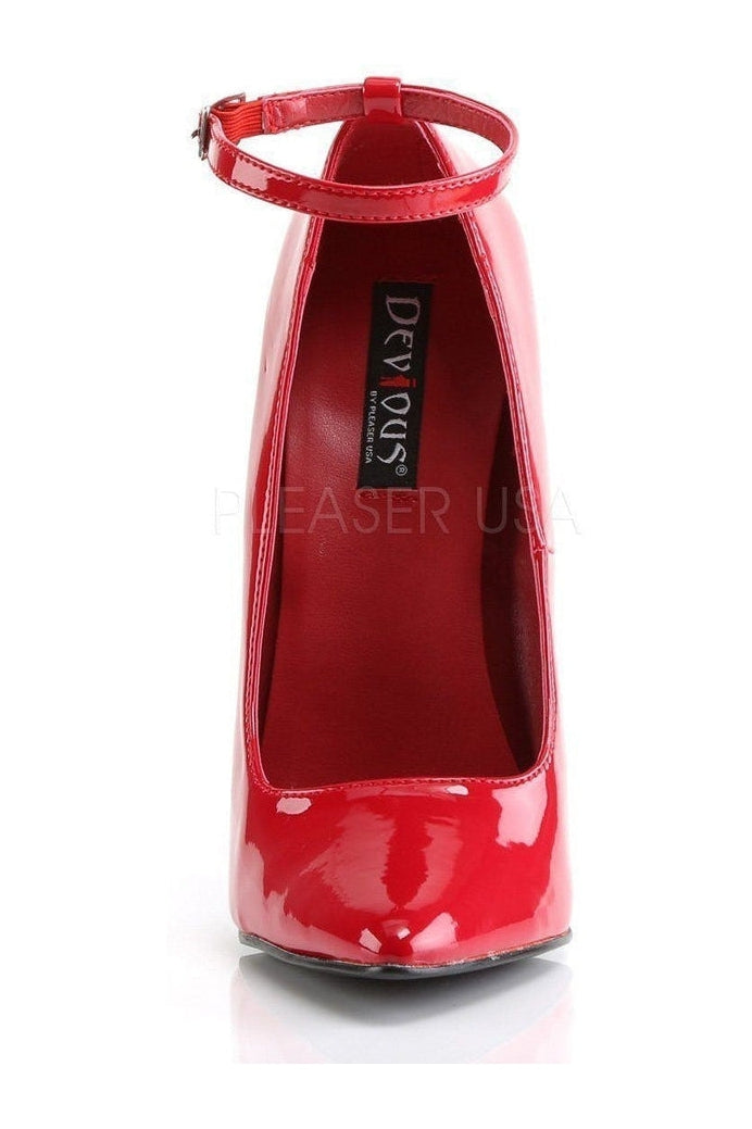 DAGGER-12 Pump | Red Patent-Pumps- Stripper Shoes at SEXYSHOES.COM