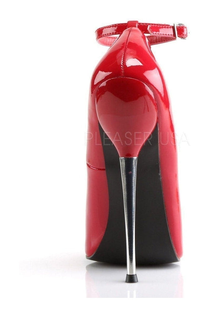 DAGGER-12 Pump | Red Patent-Pumps- Stripper Shoes at SEXYSHOES.COM