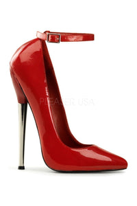 DAGGER-12 Pump | Red Patent-Pumps- Stripper Shoes at SEXYSHOES.COM