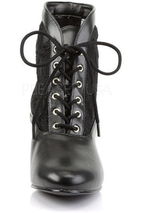 Funtasma DAME-05 Ankle Boot in Black Lace