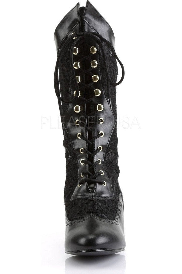 DAME-115 Ankle Boot | Black Lace