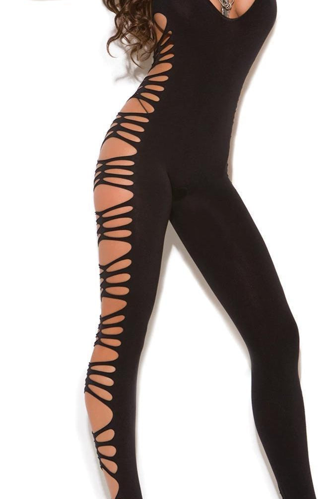 Deep V Bodystocking-Elegant Moments-SEXYSHOES.COM
