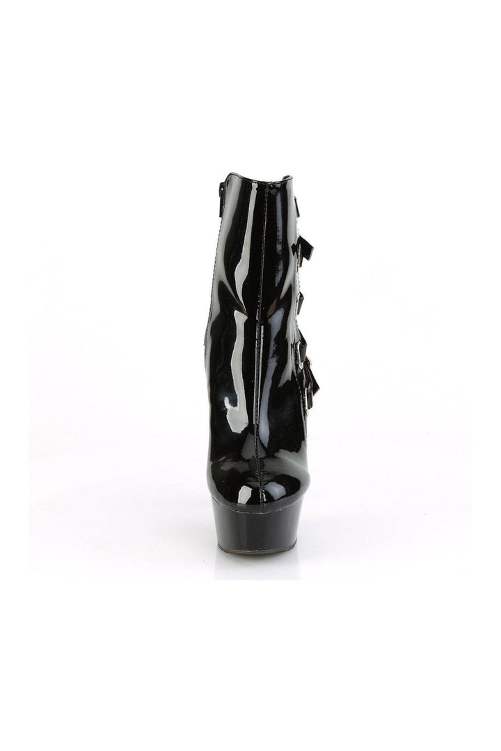DELIGHT-1012 Exotic Boot | Black Patent