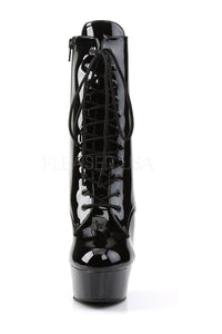 Pleaser DELIGHT-1020 Platform Boot in Black Patent