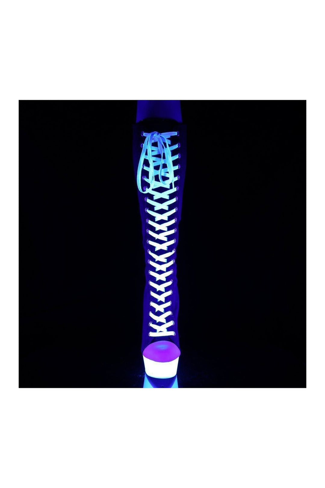 Pleaser Knee Boots Platform Stripper Shoes | Buy at Sexyshoes.com