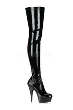 DELIGHT-3000 Platform Boot  | Black Patent