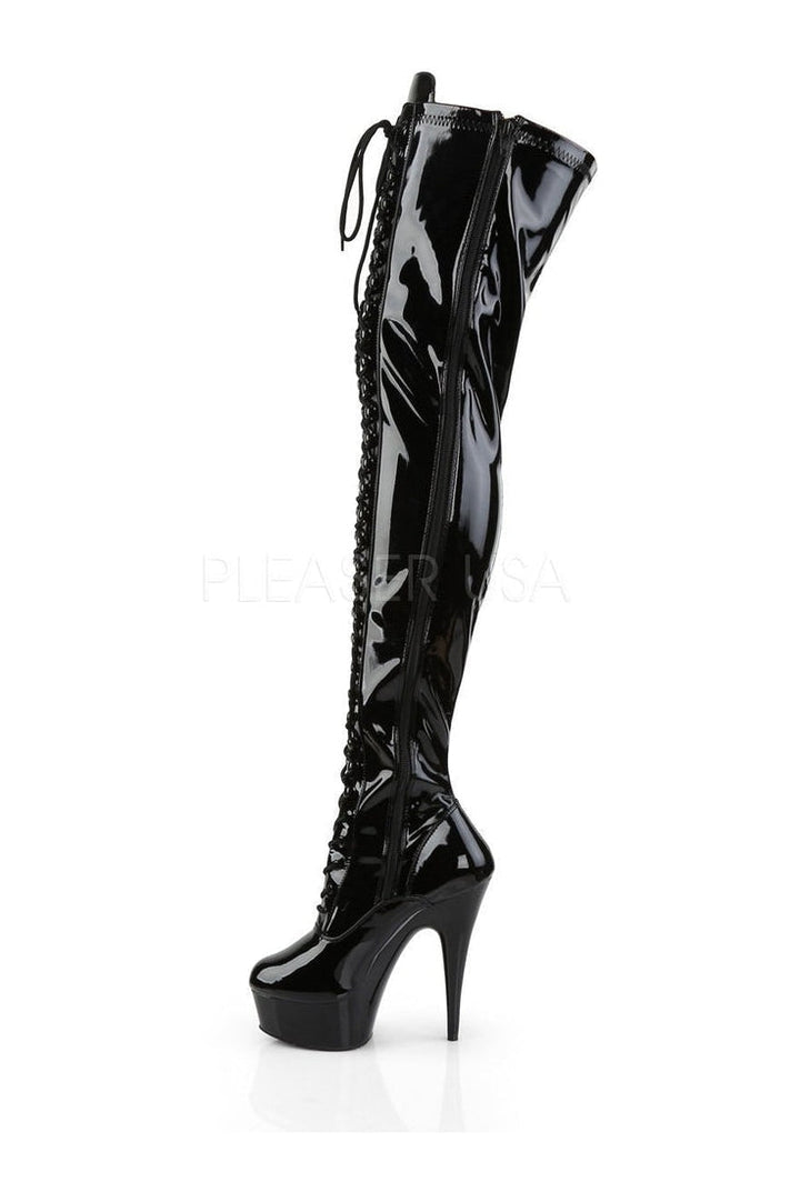 Pleaser Thigh Boots Platform Stripper Shoes | Buy at Sexyshoes.com