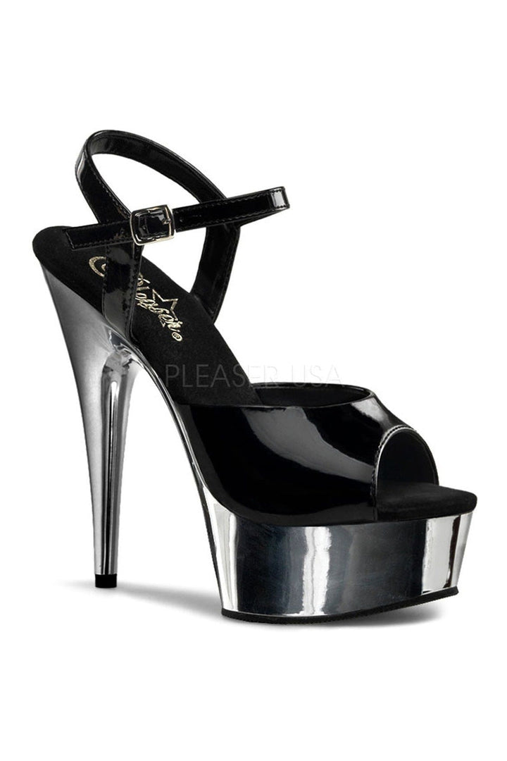 Pleaser Black Sandals Platform Stripper Shoes | Buy at Sexyshoes.com