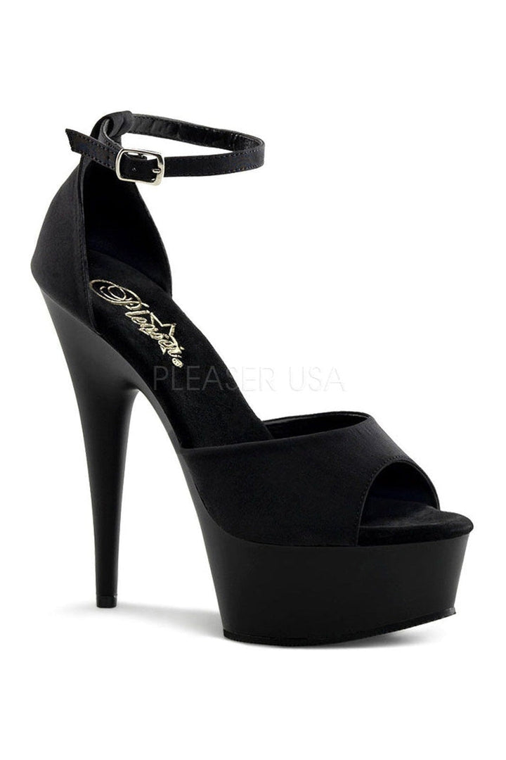 Pleaser Black Sandals Platform Stripper Shoes | Buy at Sexyshoes.com