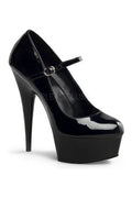 DELIGHT-687 Platform Pump | Black Patent