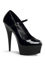 DELIGHT-687 Platform Pump | Black Patent