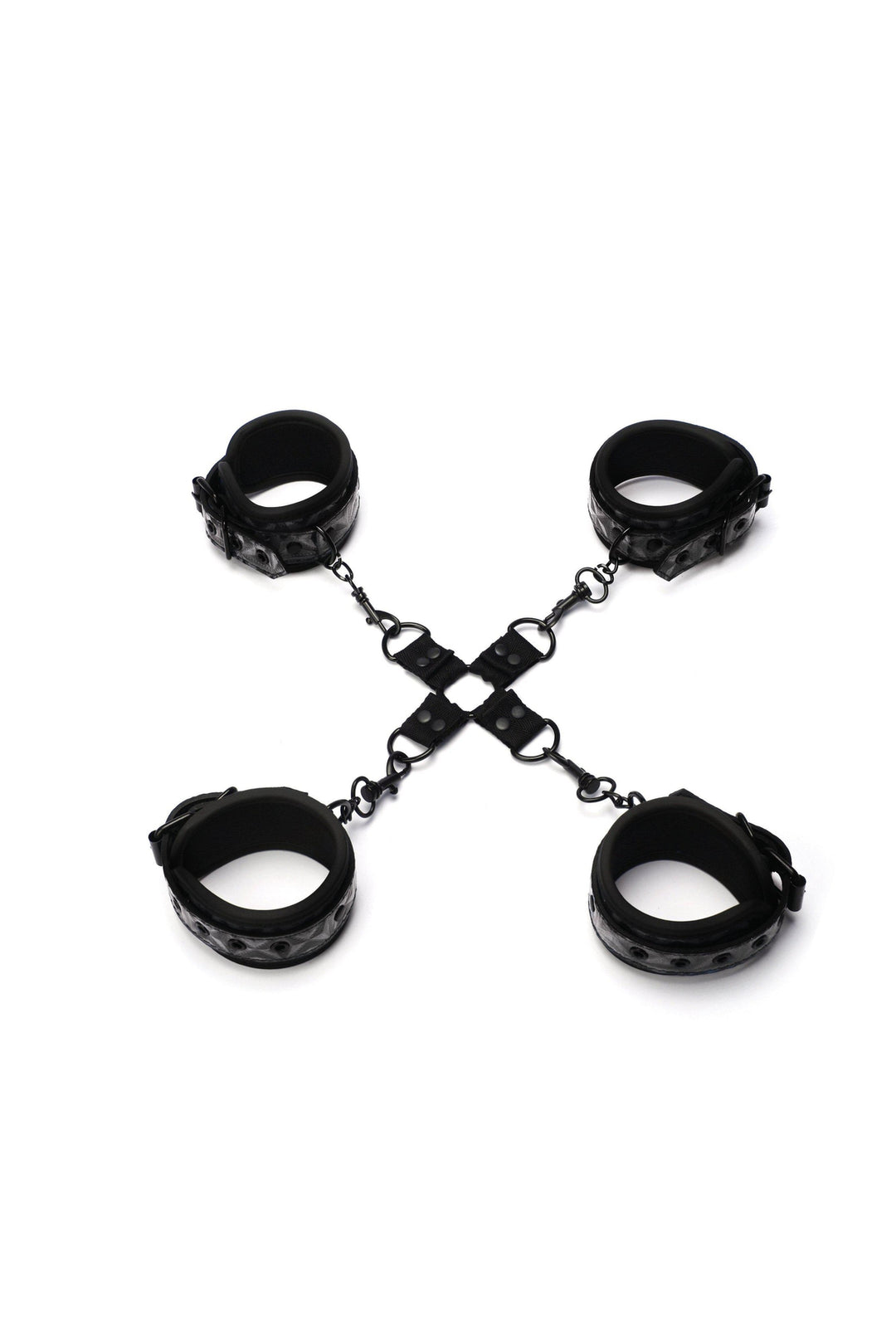 Deluxe Hog Tie-Dominatrix Accessories-Whipsmart-Black-O/S-SEXYSHOES.COM