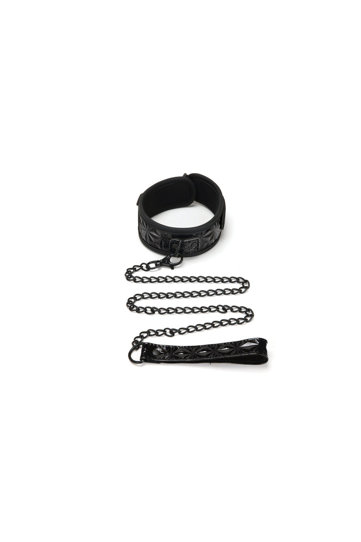 Diamond Textured Collar and Leash Set