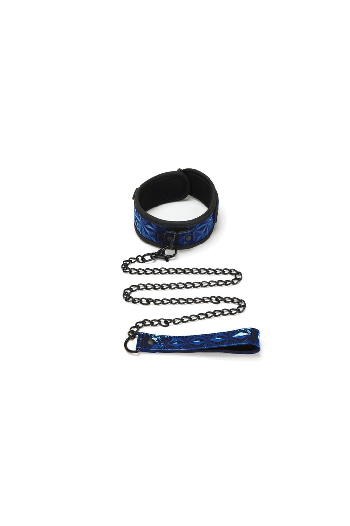 Diamond Textured Collar and Leash Set