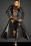 Divalicious Long Edgy Coat Gown