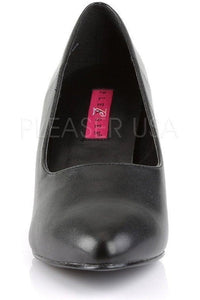 Pleaser Pink Label DIVINE-420 Pump in Black Faux Leather