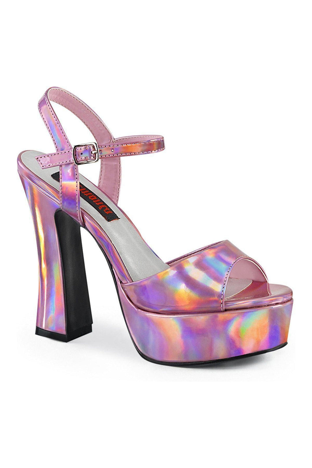DOLLY-09 Ankle Boot | Hologram Patent-Ankle Boots-Demonia-SEXYSHOES.COM