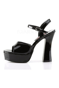Demonia DOLLY-09 Sandal in Black Patent