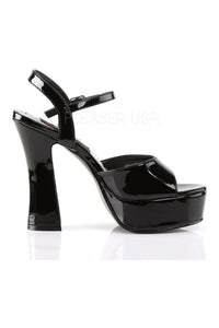 Demonia DOLLY-09 Sandal in Black Patent