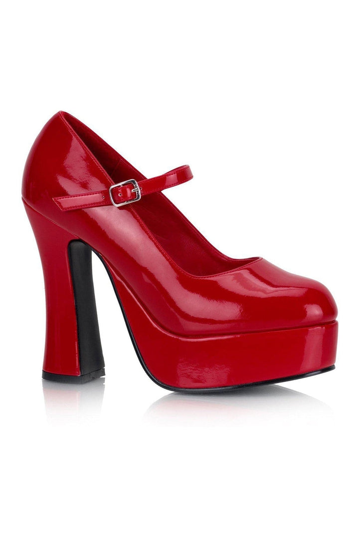 DOLLY-50 Mary Jane | Red Pat Patent-Mary Janes-Demonia-SEXYSHOES.COM