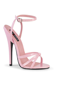 Devious DOMINA-108 Sandal in Pink Patent from SexyShoes.com