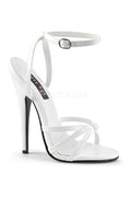 DOMINA-108 Sandal  | White Patent