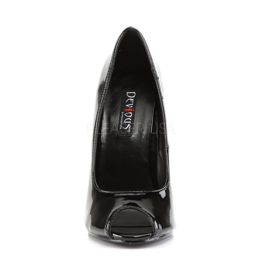 DOMINA-212 Pump | Black Patent-Devious-Pumps-SEXYSHOES.COM