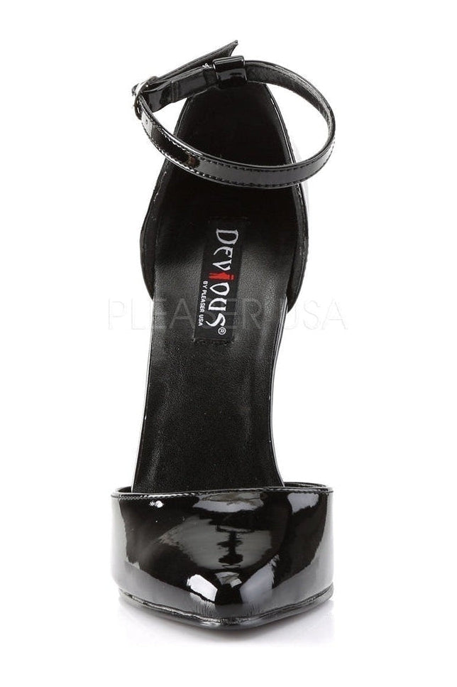 DOMINA-402 Pump | Black Patent-Devious-D'Orsays-SEXYSHOES.COM