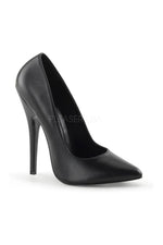 DOMINA-420 Pump  | Black Genuine Leather