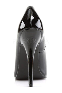 Devious DOMINA-420 Pump in Black Patent