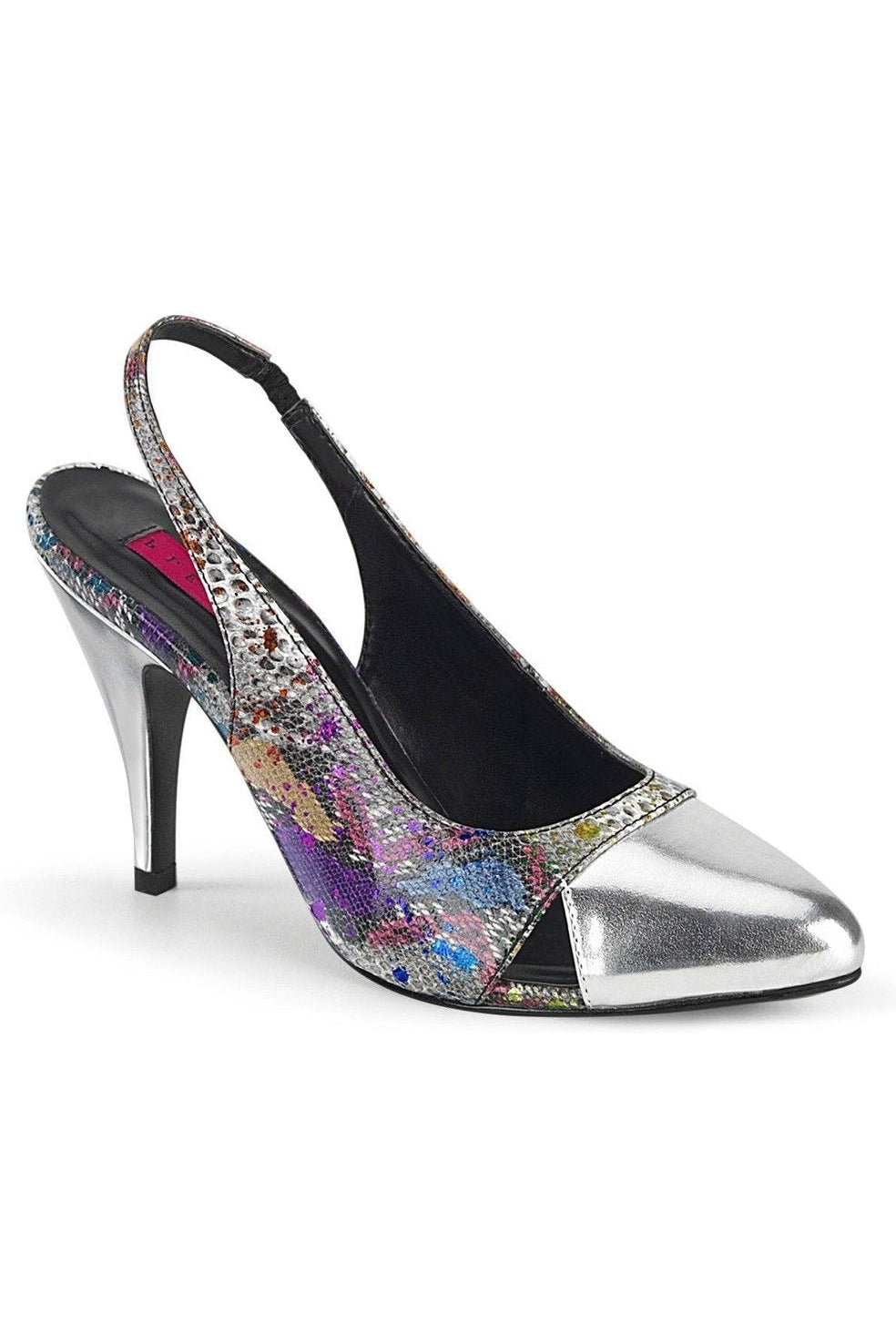 Pleaser Pink Label DREAM-405 Pump in Animal Faux Leather from SexyShoes.com