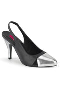 DREAM-405 Pump | Black Faux Leather
