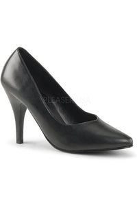 Pleaser Pink Label DREAM-420 Pump in Black Faux Leather from SexyShoes.com