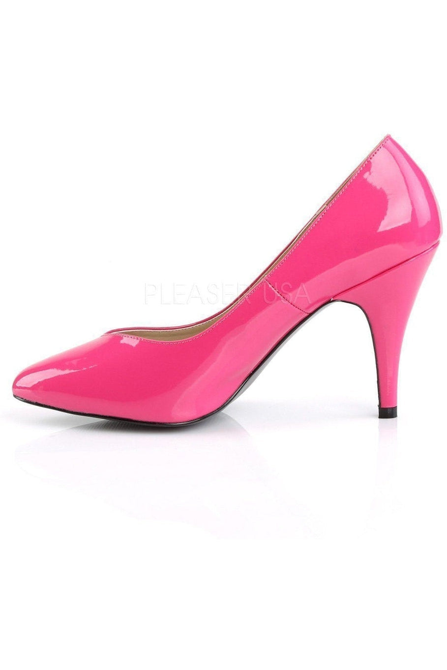 Pleaser Pink Label DREAM-420 Pump in Fuchsia Patent