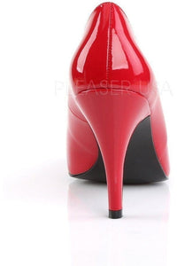 Pleaser Pink Label DREAM-420 Pump in Red Patent
