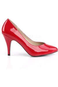 Pleaser Pink Label DREAM-420 Pump in Red Patent