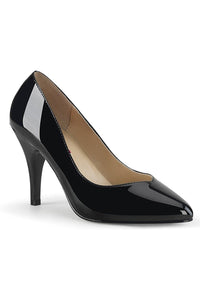 Pleaser Pink Label DREAM-420W Wide Width Pump in Black Patent from SexyShoes.com