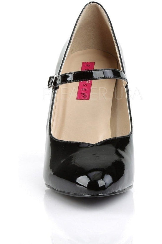 Pleaser Pink Label DREAM-428 Pump in Black Patent