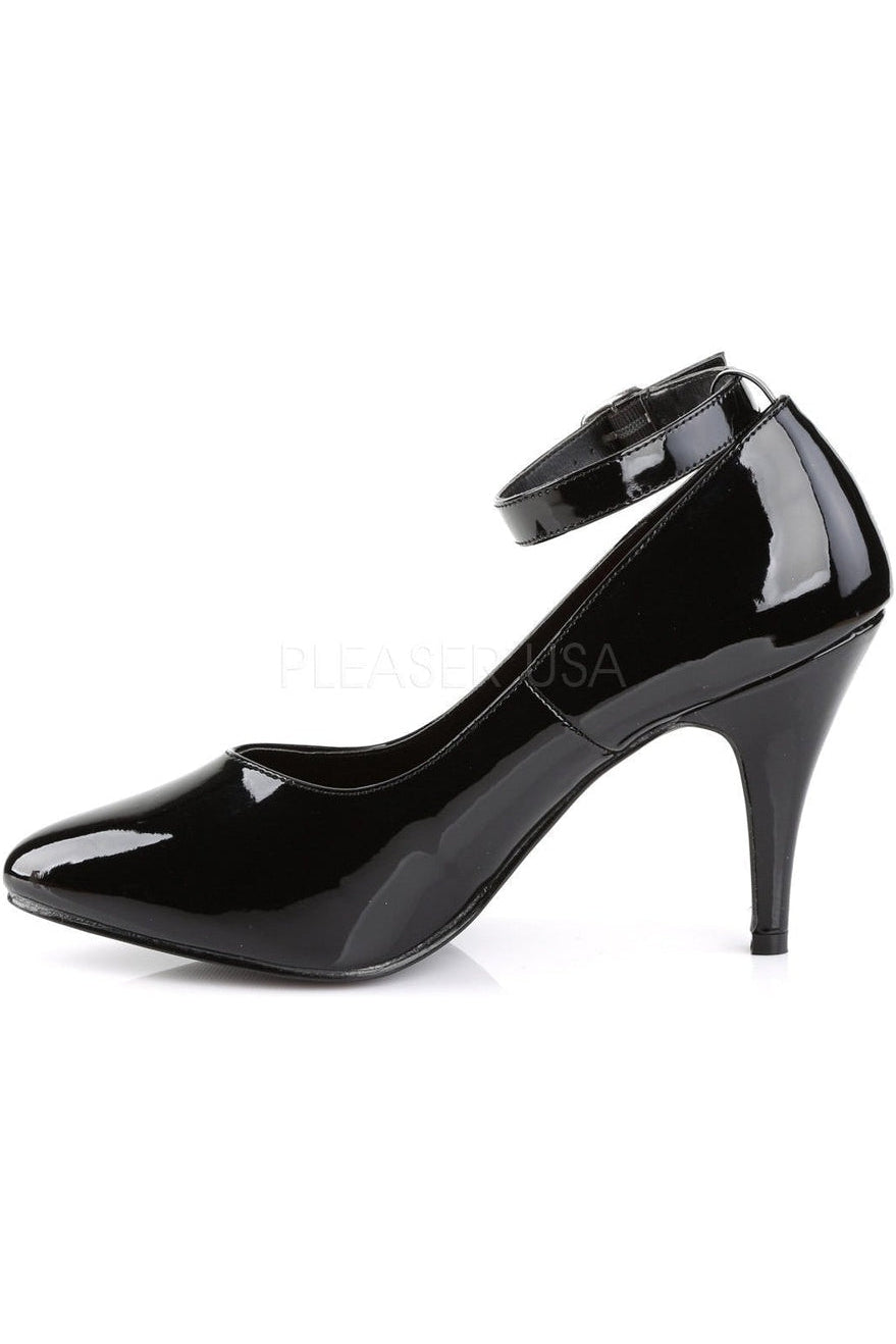 Pleaser Pink Label DREAM-431 Pump in Black Patent