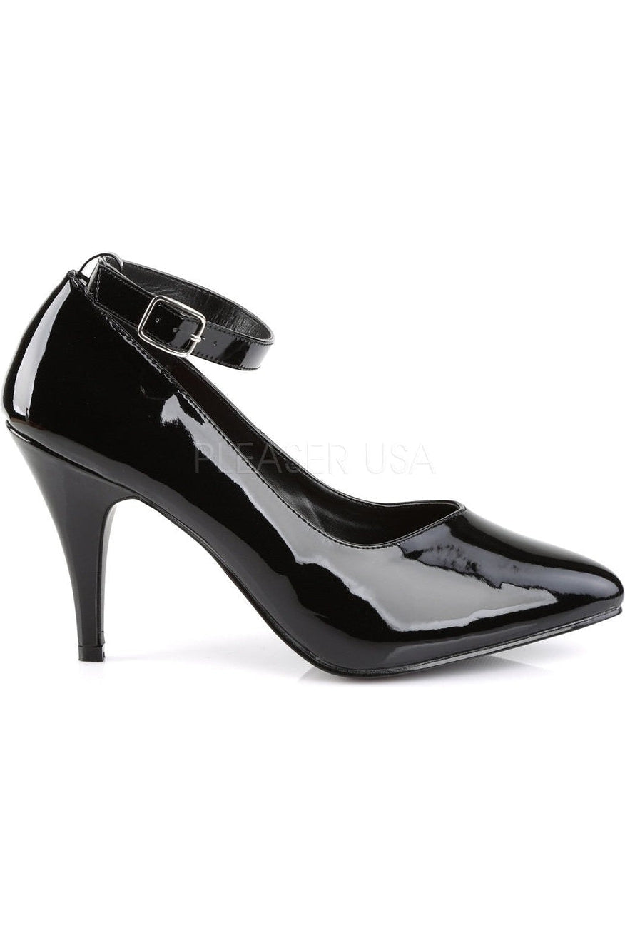 DREAM-431 Pump | Black Patent-Pleaser Pink Label-Pumps-SEXYSHOES.COM