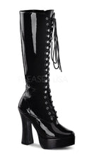 ELECTRA-2020 Platform Boot  | Black Patent