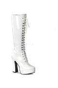ELECTRA-2020 Platform Boot  | White Patent
