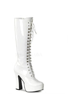 ELECTRA-2020 Platform Boot  | White Patent