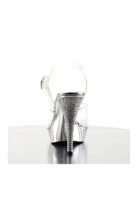 Fabulicious ELEGANT-408 Sandal in Clear Vinyl