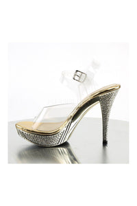 Fabulicious ELEGANT-408 Slide in Clear Vinyl